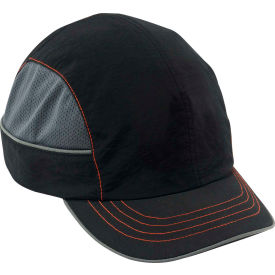 Ergodyne® Skullerz® 8950 Bump Cap Black Short Brim One Size 23340
