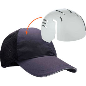 Ergodyne® Skullerz® 8946 Standard Baseball Cap with Universal Bump Cap Insert Navy 23403