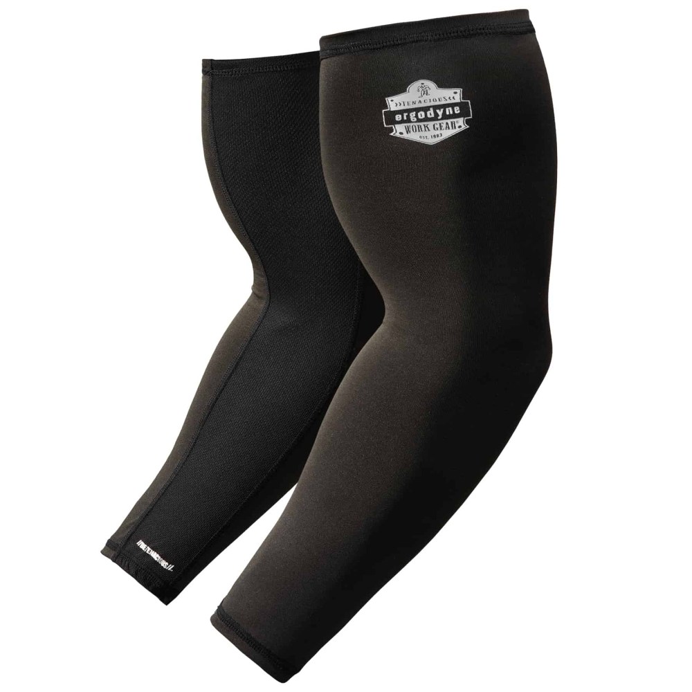 Ergodyne Chill-Its 6690 Cooling Arm Sleeve, 2X, Black MPN:12386
