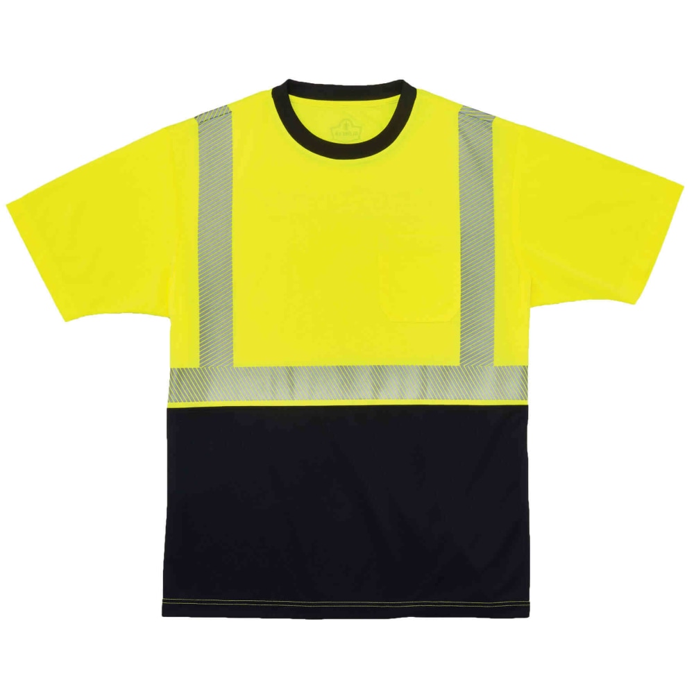 Ergodyne GloWear 8280BK Type R Class 2 Performance T-Shirt, 4X, Lime MPN:22538