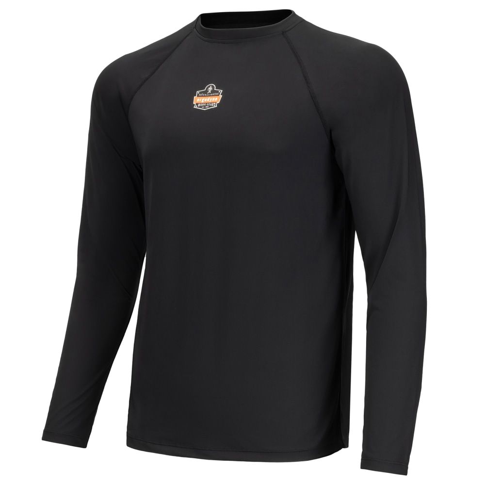 Ergodyne N-Ferno 6436 Long Sleeve Lightweight Base Layer Shirt, Medium, Black MPN:40233