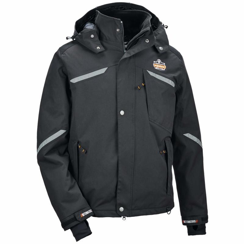 Ergodyne N-Ferno 6466 Thermal Jacket, Small, Black MPN:41112