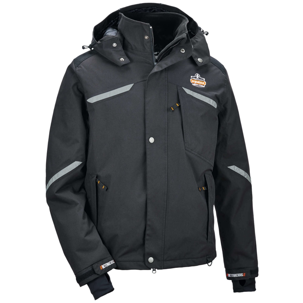 Ergodyne N-Ferno 6466 Thermal Jacket, 4XL, Black MPN:41118