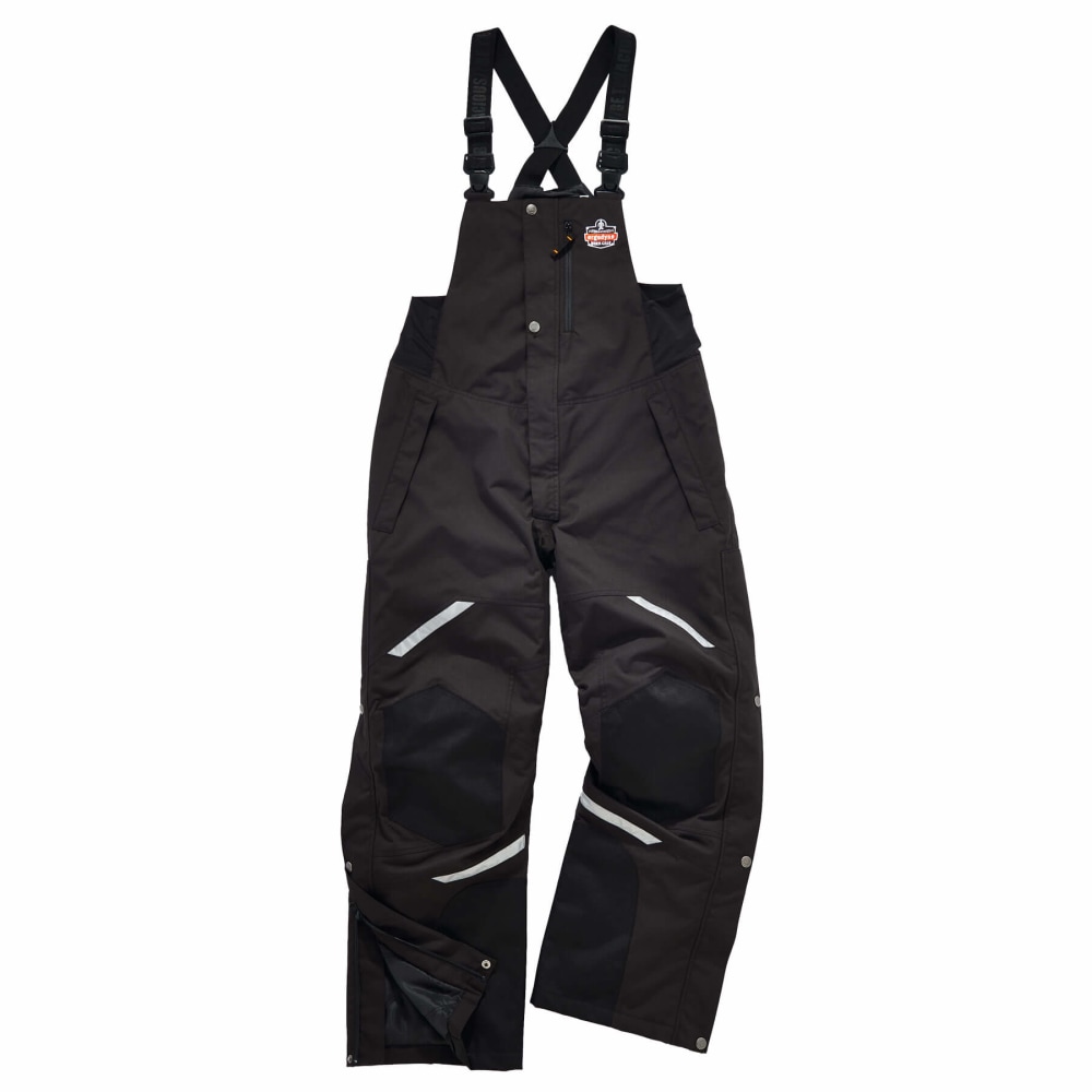 Ergodyne N-Ferno 6471 Thermal Bibs, 4XL, Black MPN:41218