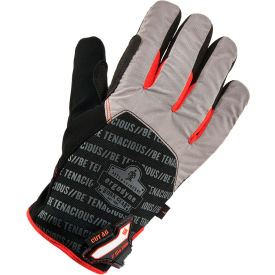 Ergodyne® ProFlex® 814CR6 Thermal Cut Resistance Gloves Black/Gray M 17213 17213