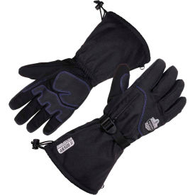 Ergodyne® ProFlex® 825WP Thermal Waterproof Winter Work Gloves Medium Black 17603