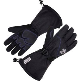 Ergodyne® ProFlex® 825WP Thermal Waterproof Winter Work Gloves Large Black 17604
