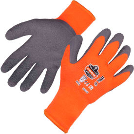 Ergodyne® ProFlex® 7401 Coated Waterproof Winter Work Gloves Medium Orange 17623 - Pkg Qty 12