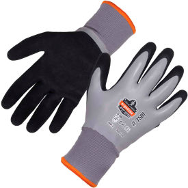 Ergodyne® ProFlex® 7501 Coated Waterproof Winter Work Gloves XL Gray 17635 - Pkg Qty 12