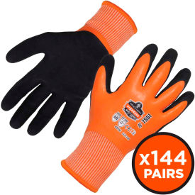 Ergodyne® ProFlex® 7551 Coated Waterproof Winter Work Gloves Large Orange A5 Case 17994