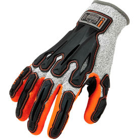 Ergodyne® ProFlex® 922CR Level 5 Cut Resistant Nitrile-Dipped DIR Gloves Gray S 1 Pair 17092