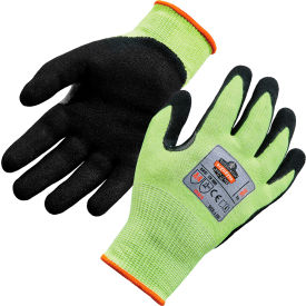 Ergodyne® Proflex 7041 Cut Resistant Gloves Nitrile Coated ANSI A4 L Lime 1 Pair 17814 - Pkg Qty 12