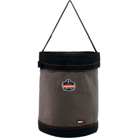 Ergodyne® Arsenal® 5935T Web Handle Canvas Hoist Bucket & Top XL Gray 14835