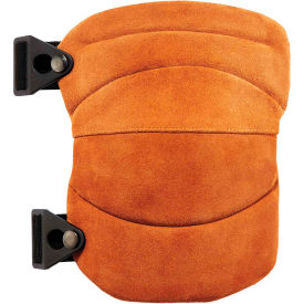 Ergodyne® ProFlex® 230LTR Wide Soft Cap Leather Knee Pads Brown 18232 18232
