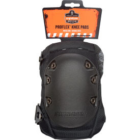 Ergodyne® ProFlex® 335 Slip-Resistant Rubber Cap Knee Pad Black Cap One Size 18335