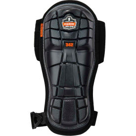 Ergodyne® ProFlex® 342 Injected Gel Knee Pads Extra Long Cap Black 18442 18442