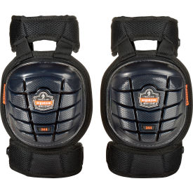 Ergodyne® ProFlex® 344 Injected Gel Knee Pads w/ Comfort Straps Short Cap Black 18444 18444