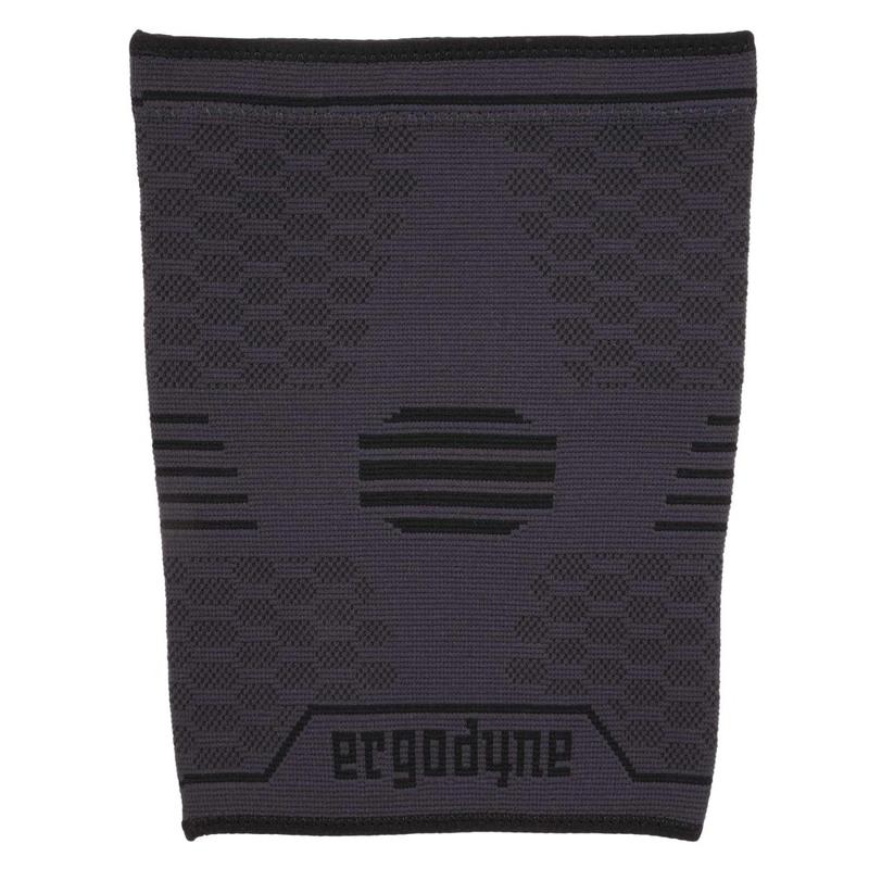 Ergodyne Proflex 601 Knee Compression Sleeves, Medium, Black, Pack Of 2 Sleeves MPN:16553