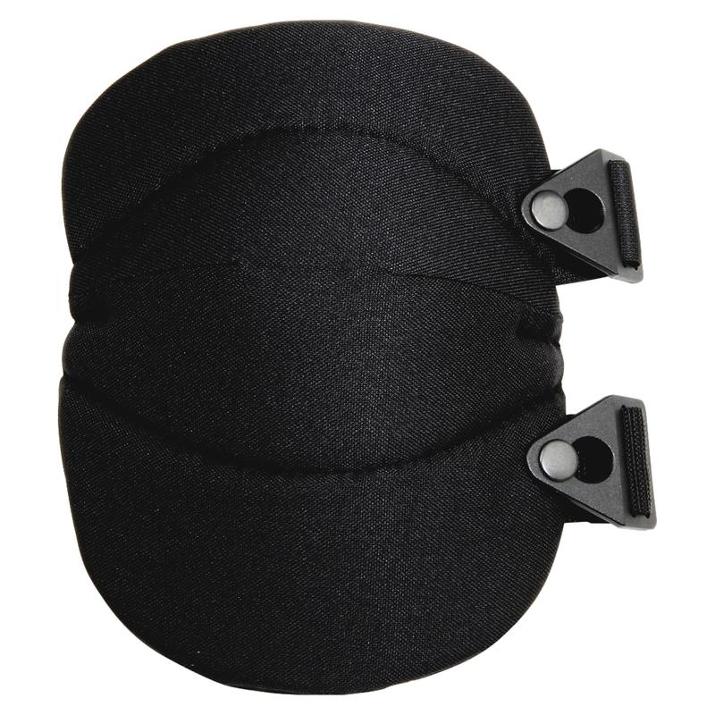 Ergodyne 230 Black Wide Soft Cap Knee Pads - Buckle MPN:18230