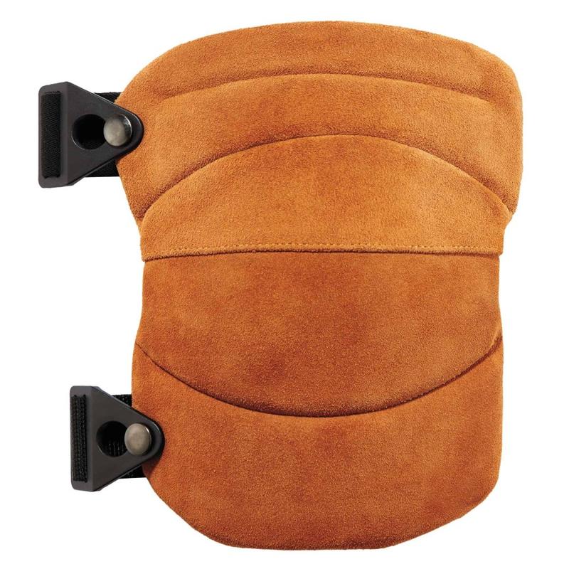 Ergodyne ProFlex 230LTR Standard Knee Pads, Leather, Brown MPN:18232