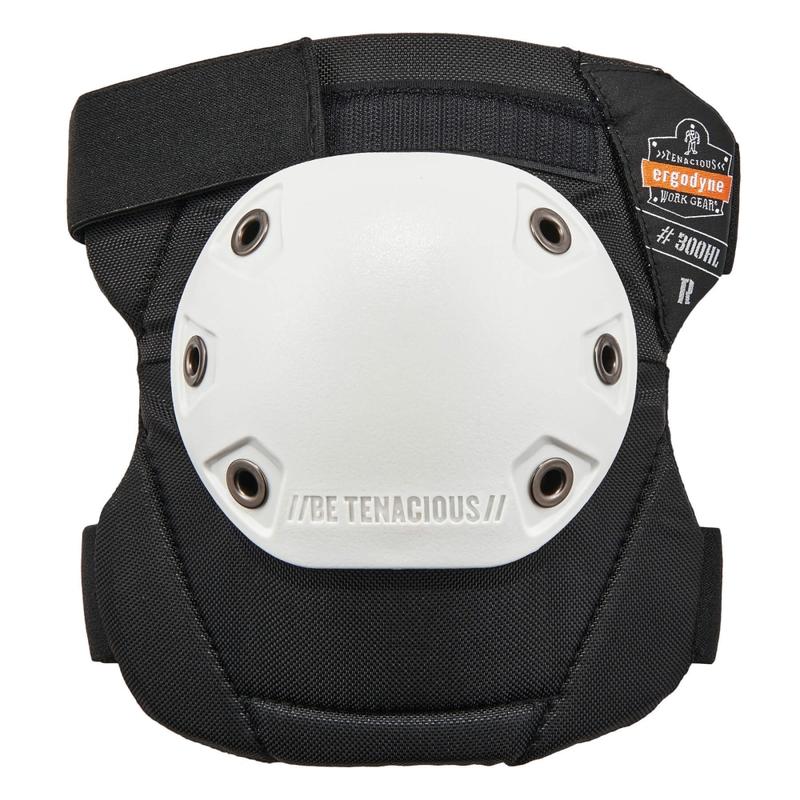 Ergodyne ProFlex 300HL Standard Knee Pads, With Hook-And-Loop Closure, White MPN:18301