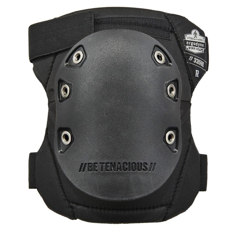 Ergodyne ProFlex 335HL Standard Knee Pads, With Slip-Resistant Rubber, Black MPN:18336