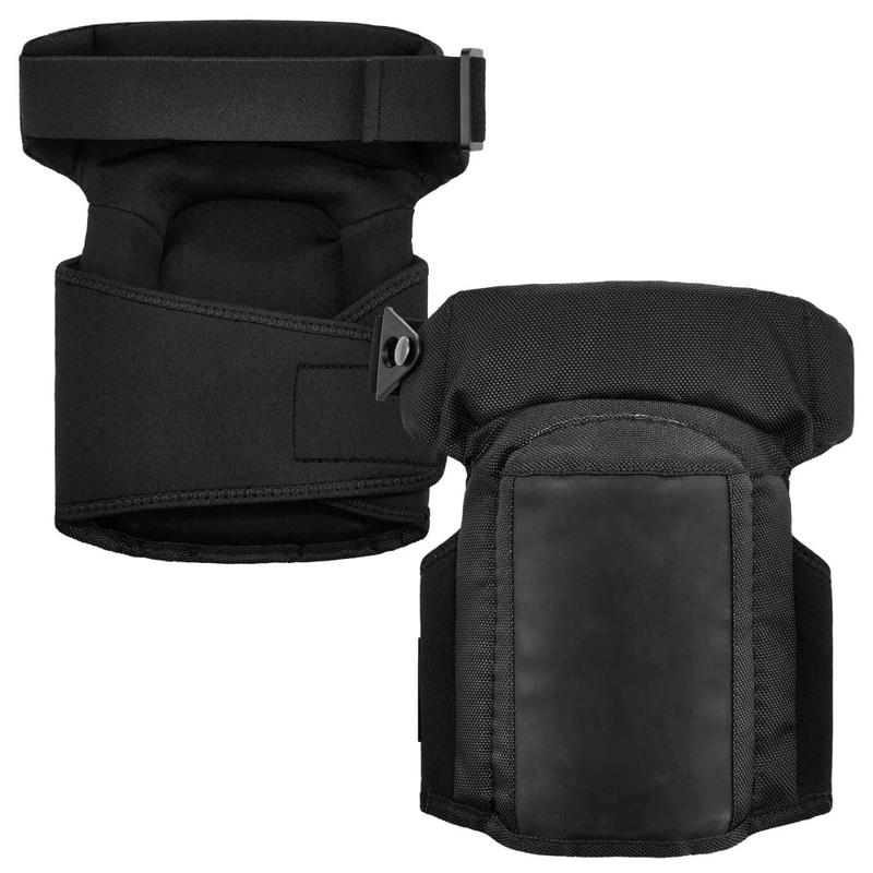Ergodyne ProFlex Gel Knee Pads, Hinged Slip-Resistant Soft Cap, One Size, Black, 450, Pack Of 2 Knee Pads MPN:18450