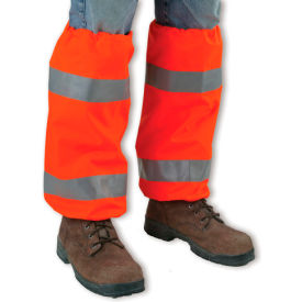 8008 Orange Hi-Vis Leg Gaiters MPN:29081
