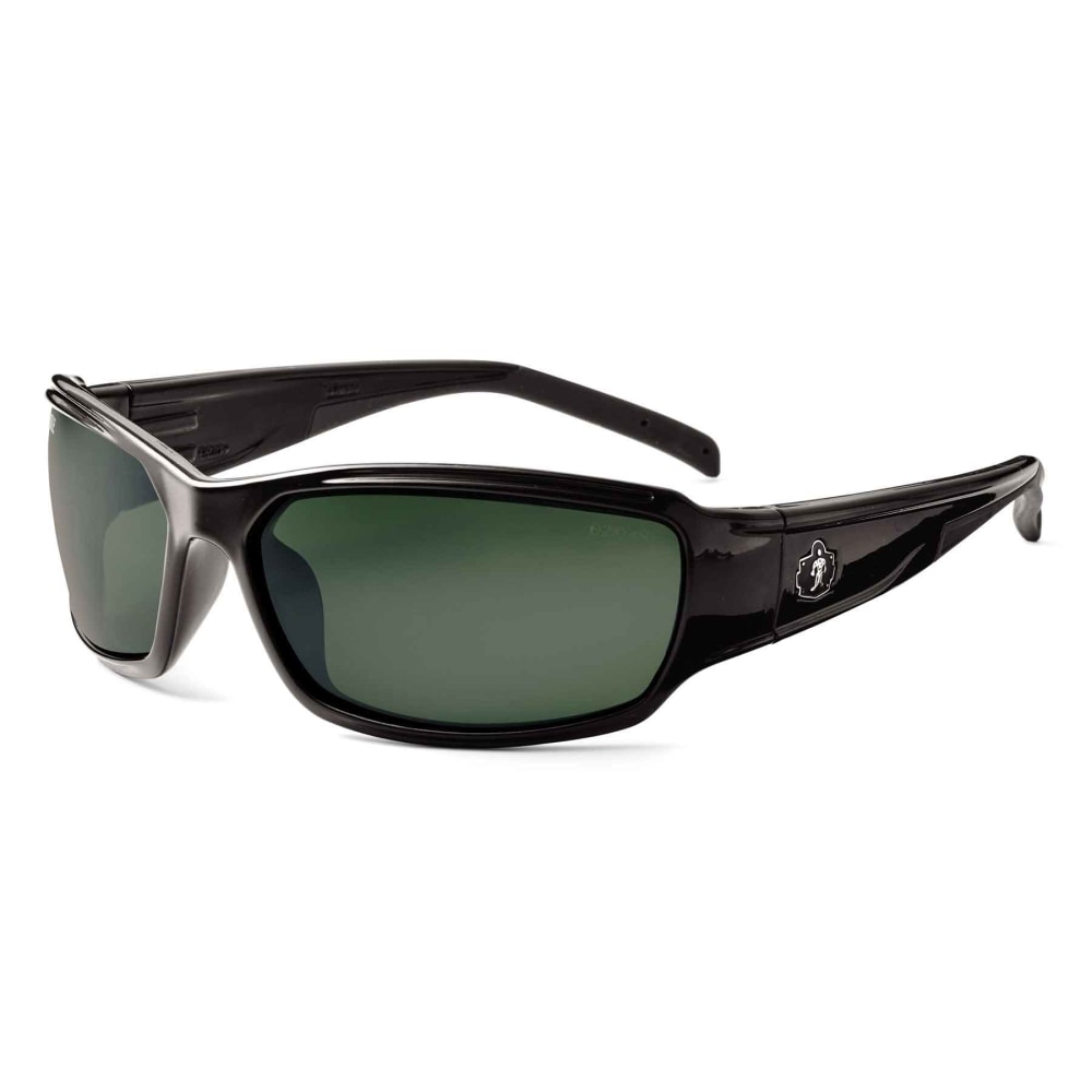 Ergodyne Skullerz Safety Glasses, Thor, Polarized, Black Frame, G15 Lens MPN:51071