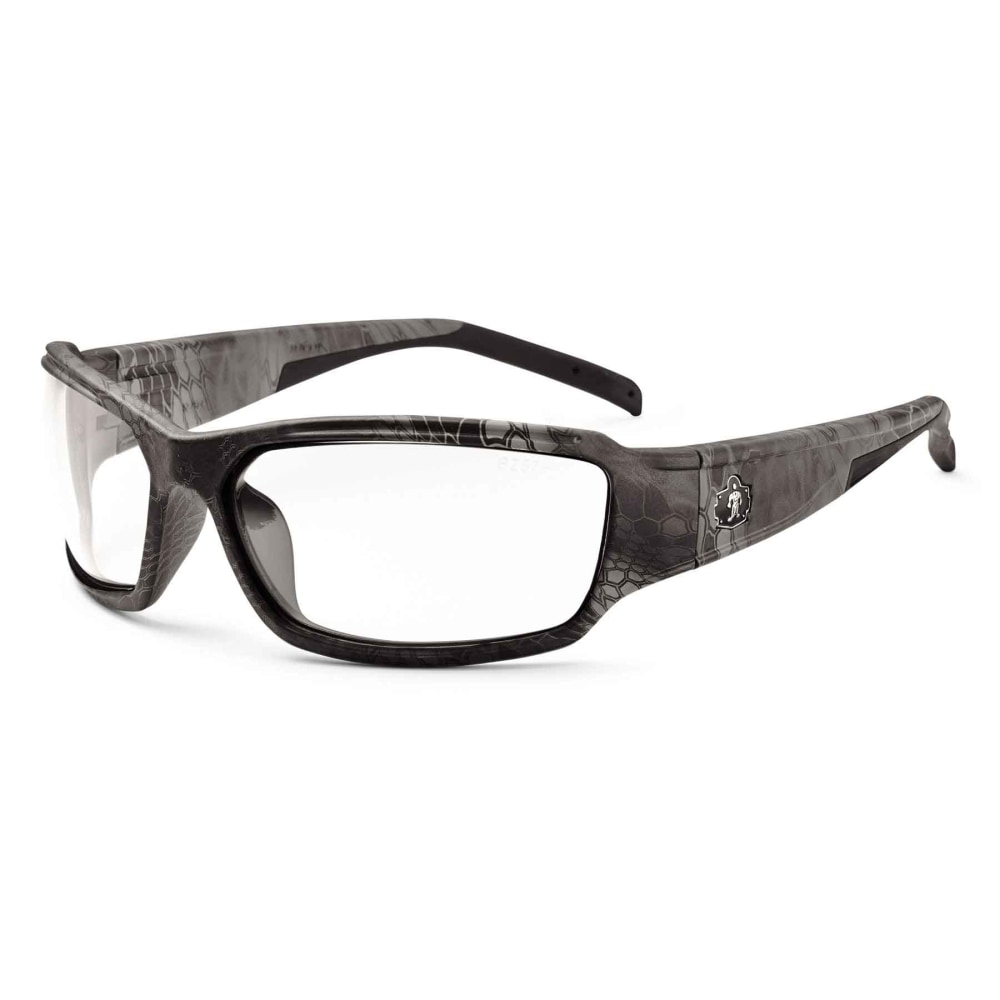 Ergodyne Skullerz Safety Glasses, Thor, Anti-Fog, Kryptek Typhon Frame, Clear Lens MPN:51303
