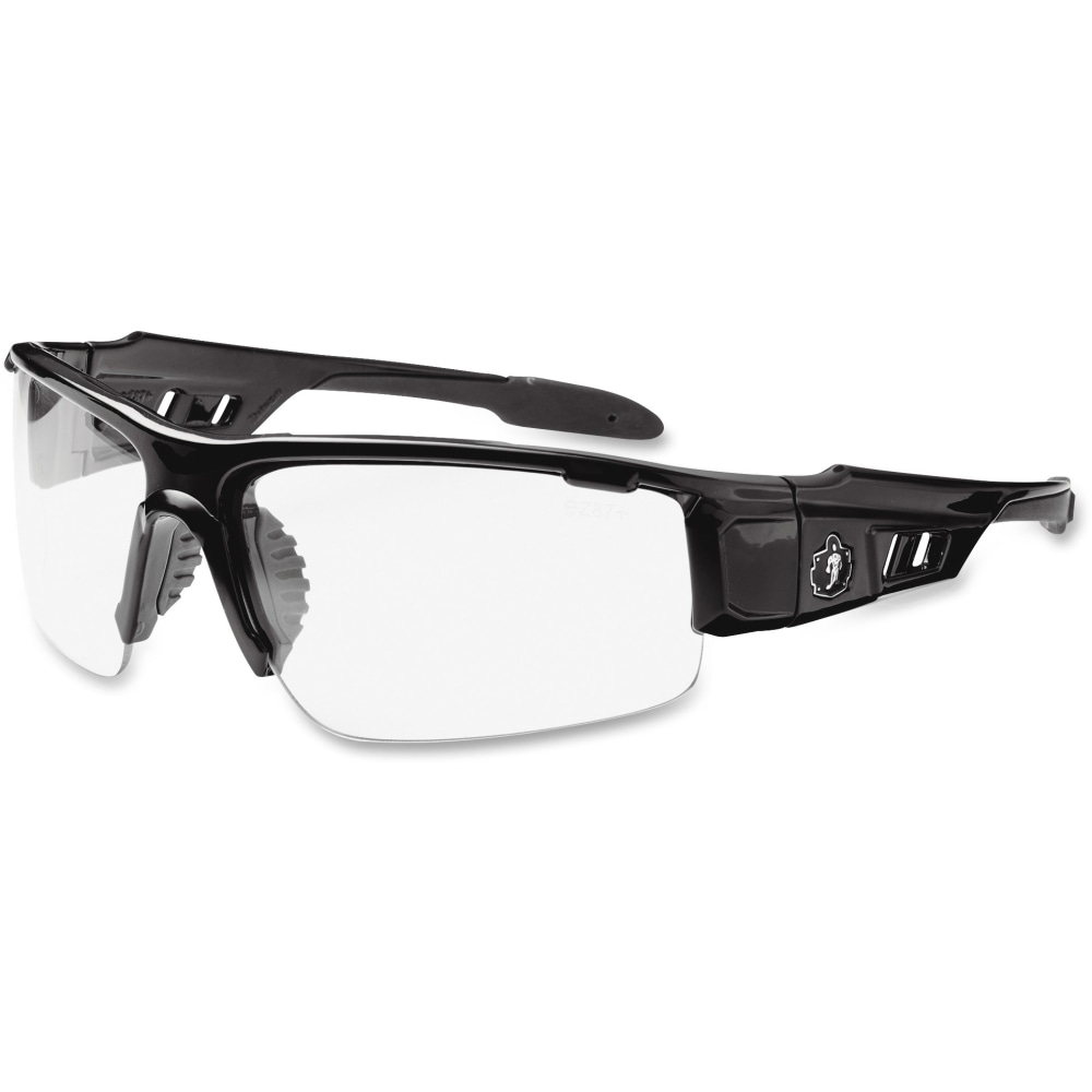 Ergodyne Skullerz DAGR Clear Lens Black Safety Glasses MPN:52000