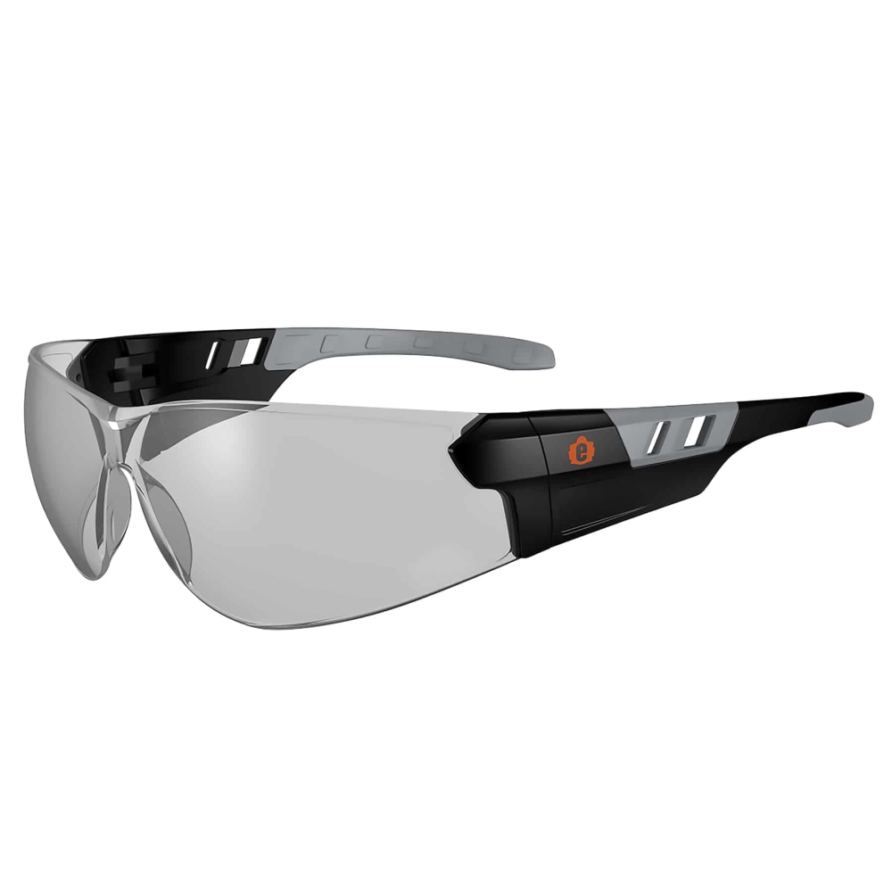 Ergodyne Skullerz SAGA Frameless Safety Glasses, One Size, Matte Black Frame, Anti-Fog Indoor/Outdoor Lens MPN:59183