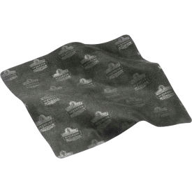 Ergodyne® Skullerz® 3216 Microfiber Cleaning Cloth Black 19216 - Pkg Qty 12