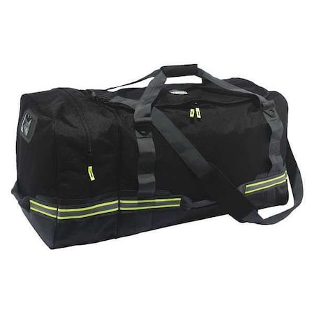 Fire/Safety Gear Bag, Black, Polyester MPN:5008
