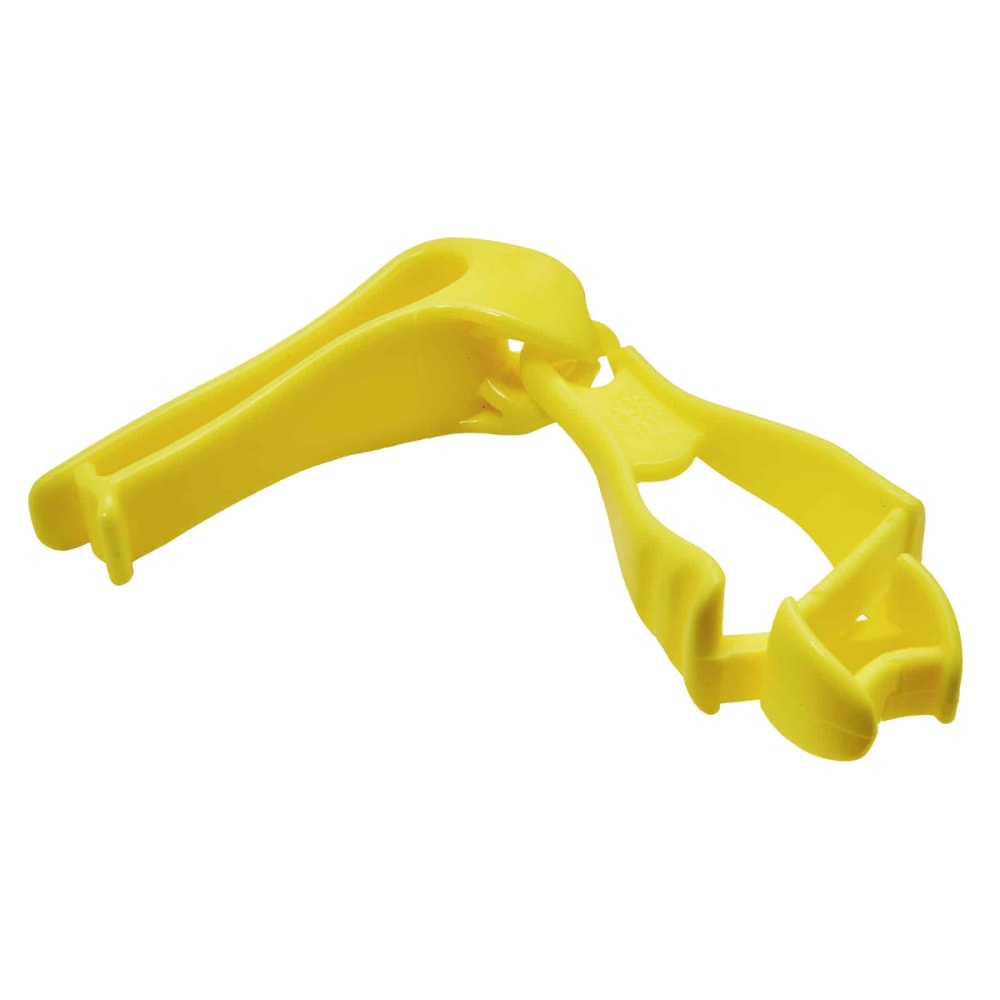Ergodyne Squids 3405 Glove Grabbers With Belt Clips, Lime, Pack Of 6 Grabbers MPN:19129