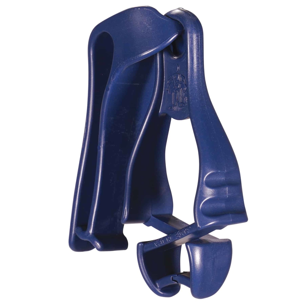 Ergodyne Squids 3405MD Metal Detectable Grabbers With Belt Clip Mounts, 5-1/2in, Deep Blue, Pack Of 6 Grabbers MPN:19142