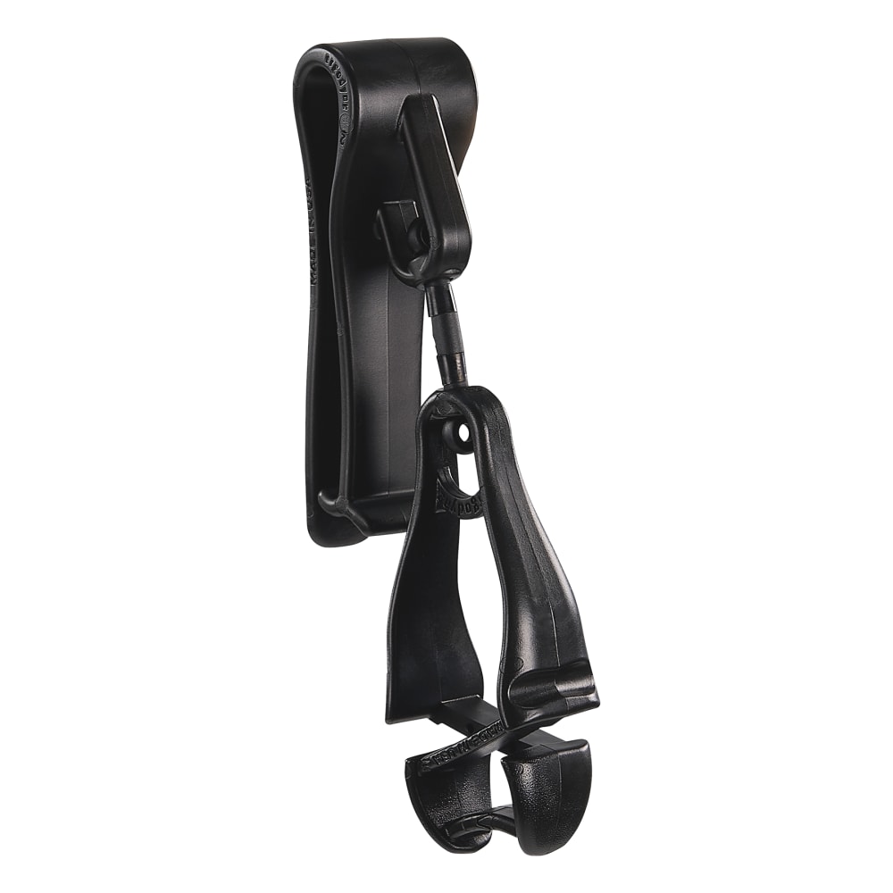 Ergodyne 3425 Glove Belt Clip Holder, 6-1/2in, Black, Total Qty 1 MPN:19552