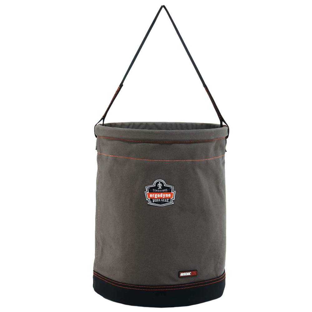 Ergodyne Arsenal 5935 XL Canvas Hoist Bucket, 20in x 16in, Gray MPN:14935