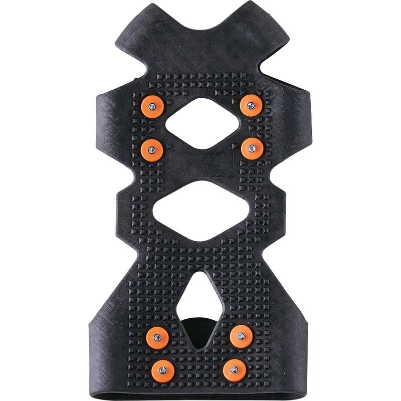 Ergodyne Trex Ice Traction Device, 6300 One-Piece, Medium, Black MPN:16753