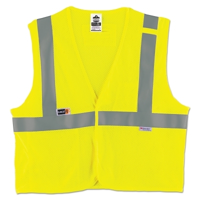 Glowear Safety Vest 8260FRHL 4X/5XLCL 2 Flame R MPN:21499
