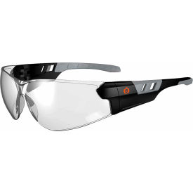 Ergodyne® Skullerz® SAGA Frameless Safety Glasses Matte Black In/Outdoor Lens 59180