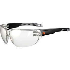 Ergodyne® Skullerz® VALI Frameless Safety Glasses Matte Black In/Outdoor Lens 59280