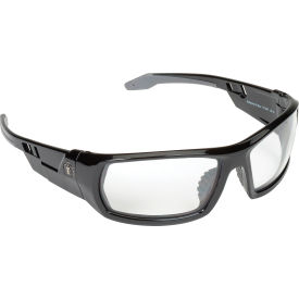 Ergodyne® Skullerz® Odin Safety Glasses Clear Lens Black Frame 50000