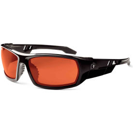Ergodyne® Skullerz® Odin Safety Glasses Copper Lens Black Frame 50020
