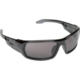 Ergodyne® Skullerz® Odin Safety Glasses W/Fog-Off Smoke AF Lens Black Frame 50033