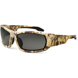Ergodyne® 50331 Skullerz® Odin Safety Glasses Kryptek Frame/PZ-Smoke Lens 50331