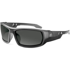 Ergodyne® Skullerz#174; ODIN Polarized Safety Glasses Smoke Lens Matte Black Frame 50431