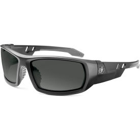 Ergodyne® Skullerz® ODIN-AF Safety Glasses Matte Black Anti-Fog Smoke Lens 50433 50433