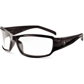 Ergodyne® Skullerz® Thor Safety Glasses Clear Lens Black Frame 51000