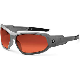 Ergodyne® 56121 Skullerz® Loki Safety Glasses // Goggles Gray Frame/PZ-Copper Lens 56121